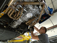 Straat Automobile 1966 Porsche 911 Sand Beige 303890